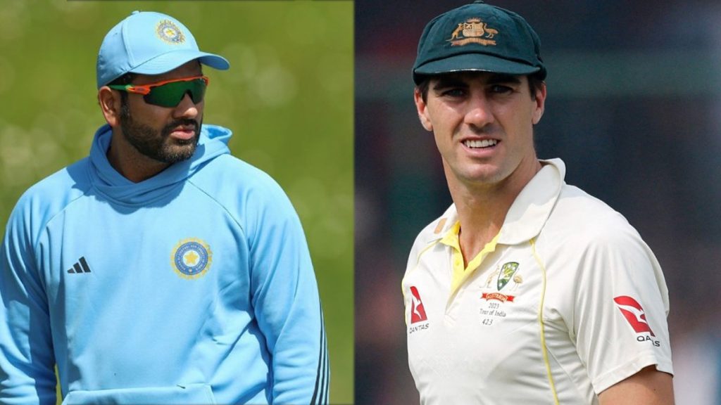 Rohit Sharma and Pet Cummins