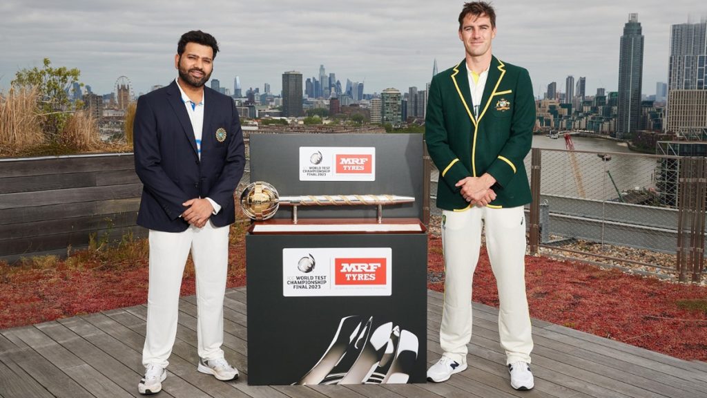 Rohit Sharma and Pet Cummins
