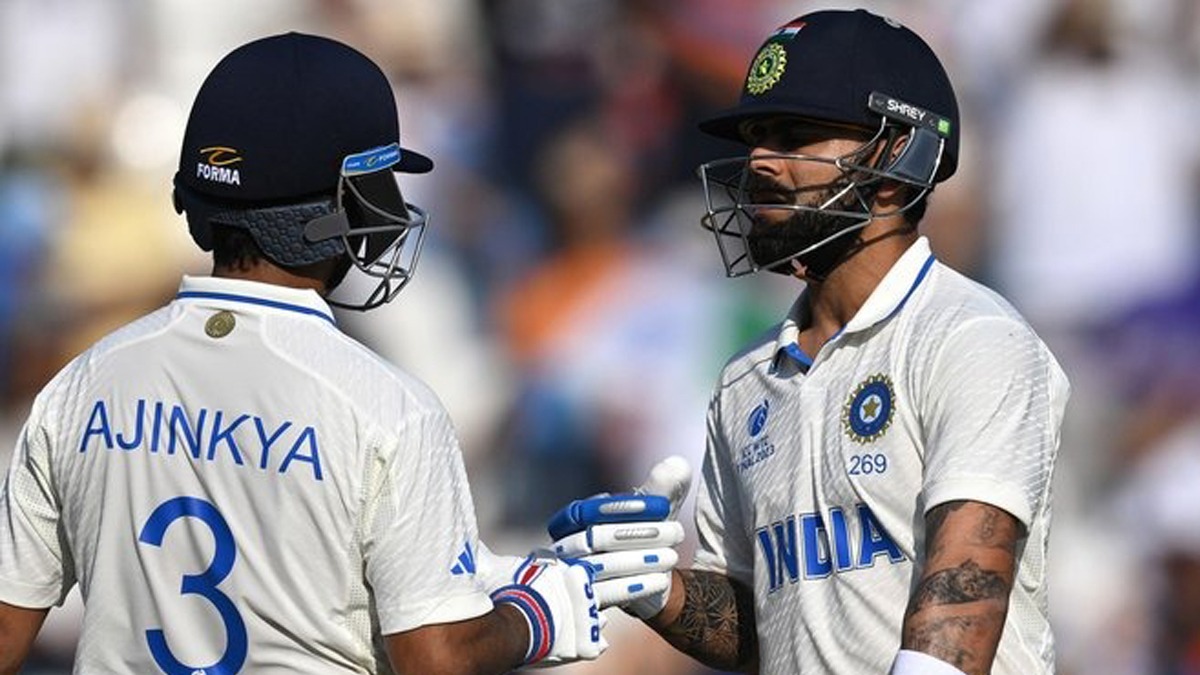 Virat Kohli And Ajikya Rahne