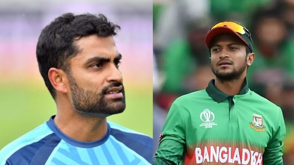 Tamim Iqbal and Sakib Ul Hasan