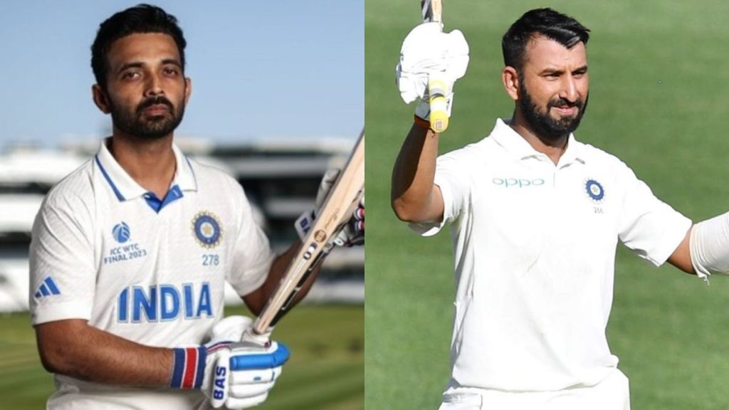 Cheteshwar Pujara and Ajinkya Rahane