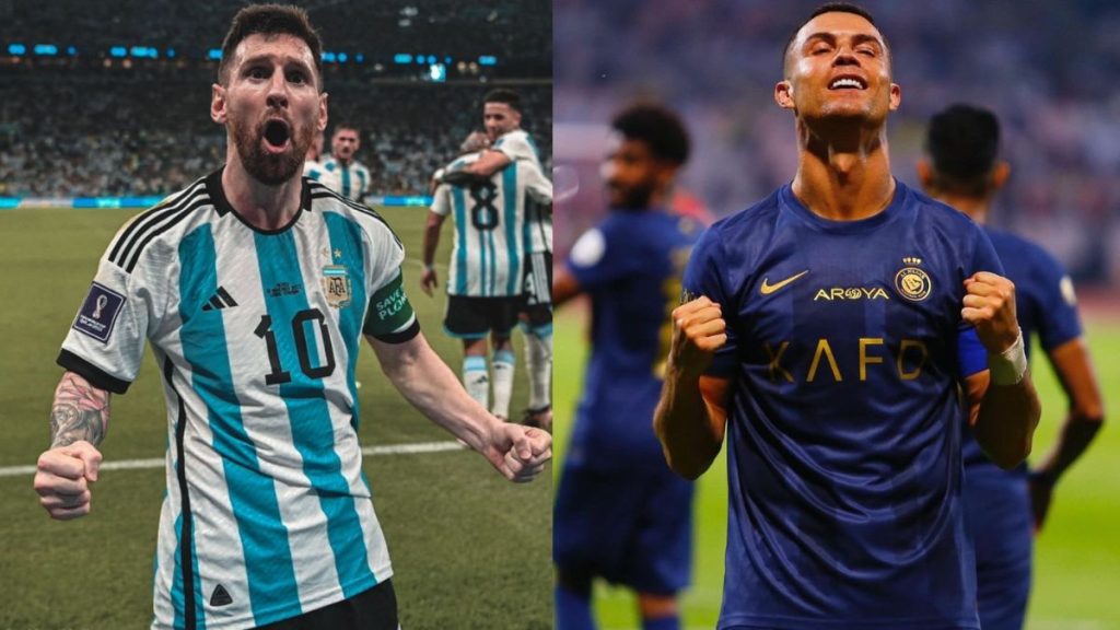 ronaldo and messi