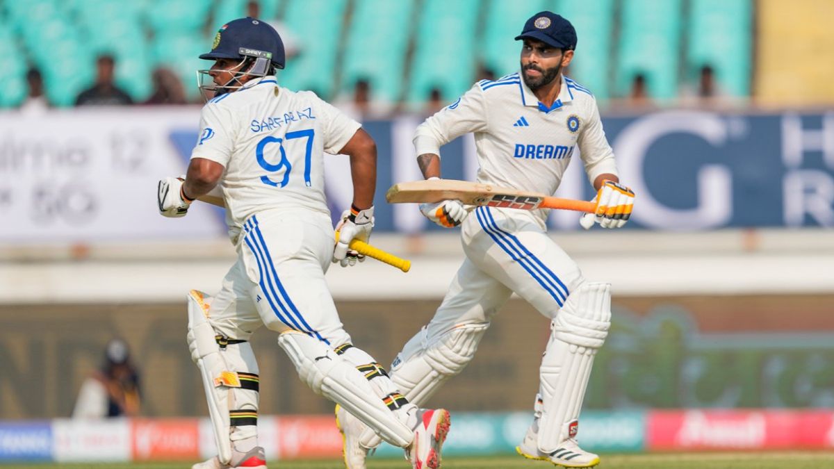 Sarfaraz Khan and Ravindra Jadeja