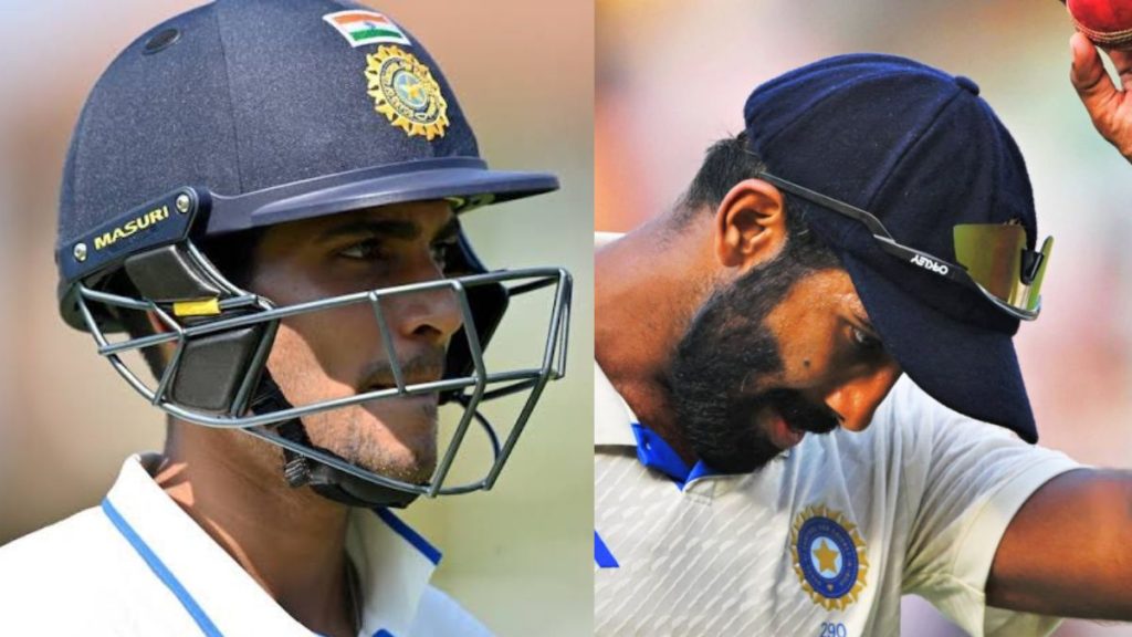 Shubhman Gill and Jasprit Bumrah