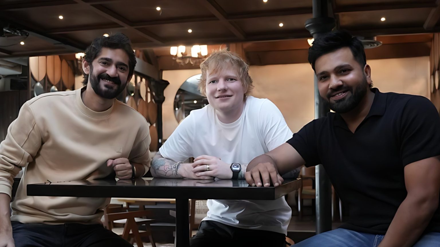 Gaurav Kapoor, Ed Sheeran, Rohit Shamra