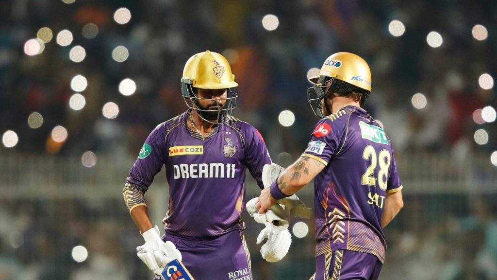 Philip Salt and captain Shreyas Iyer