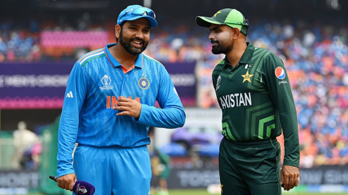 India and Pakistan in the T20 World Cup match