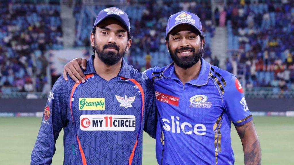 Mumbai Indians and Lucknow Super Giants