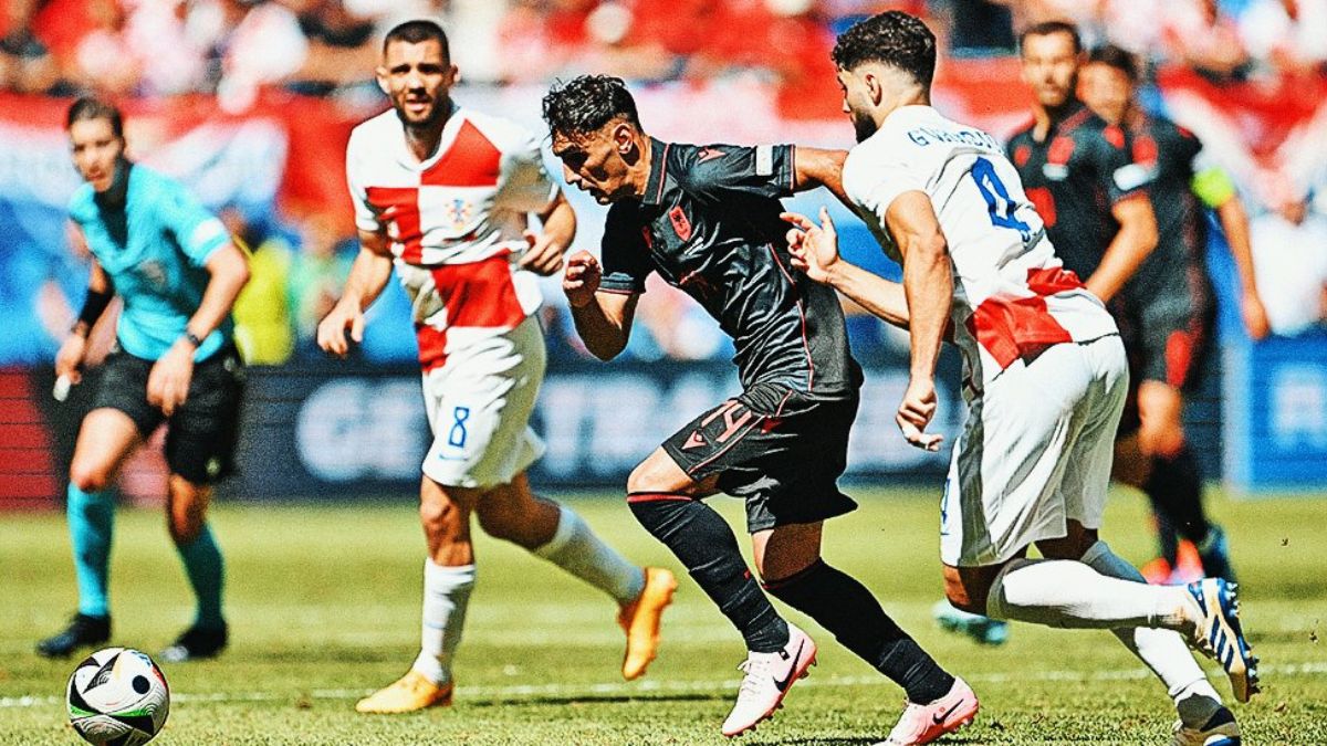 Croatia and Albania match