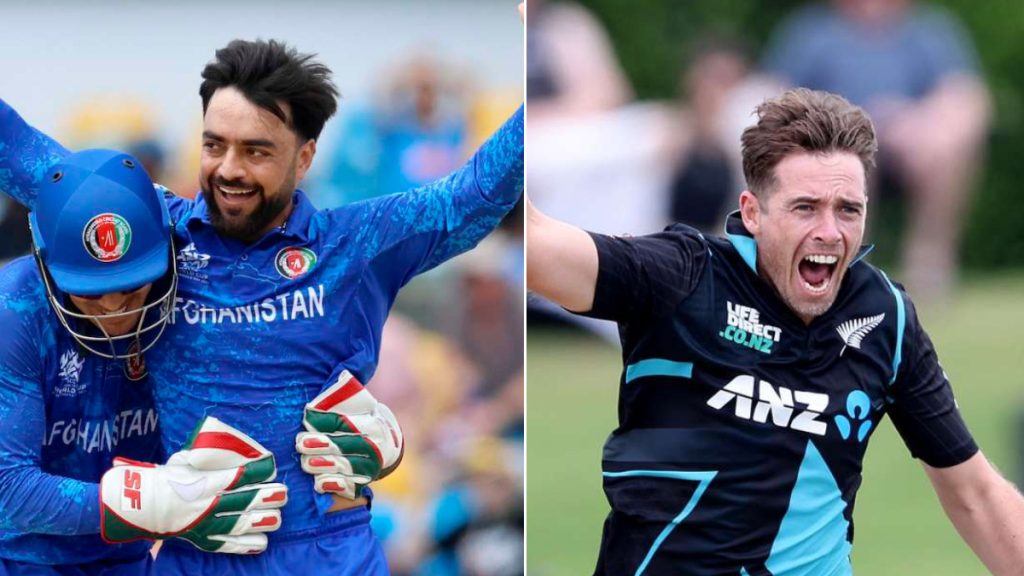 AFG vs BAN Rashid Khan Completes 150 Wickets in T20Is Tim Southee