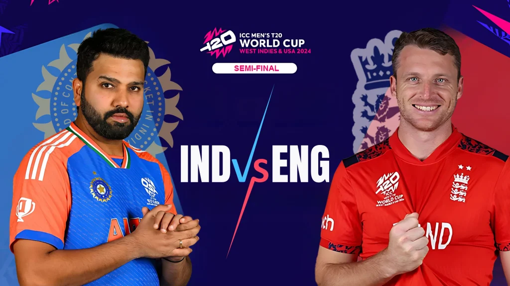T20 World Cup 2024 Ind Vs Eng Semi final