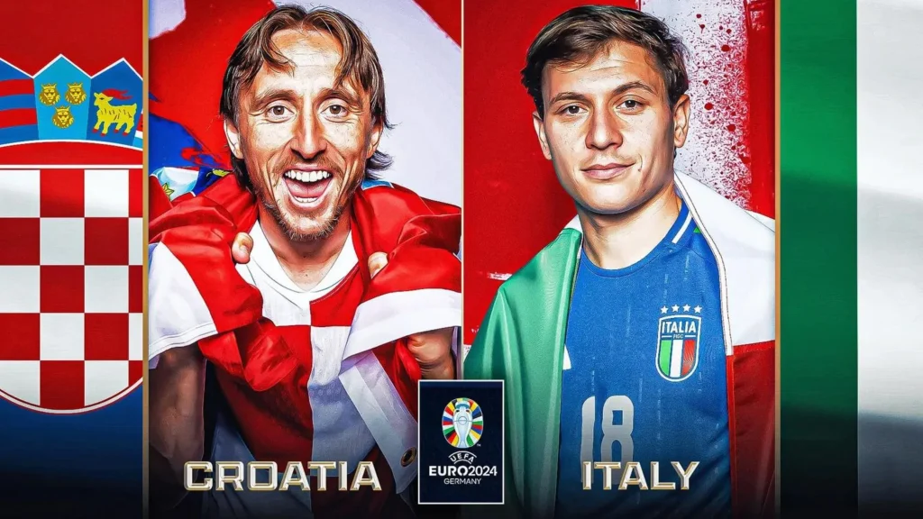 EURO CUP 2024Italy Vs Croatia