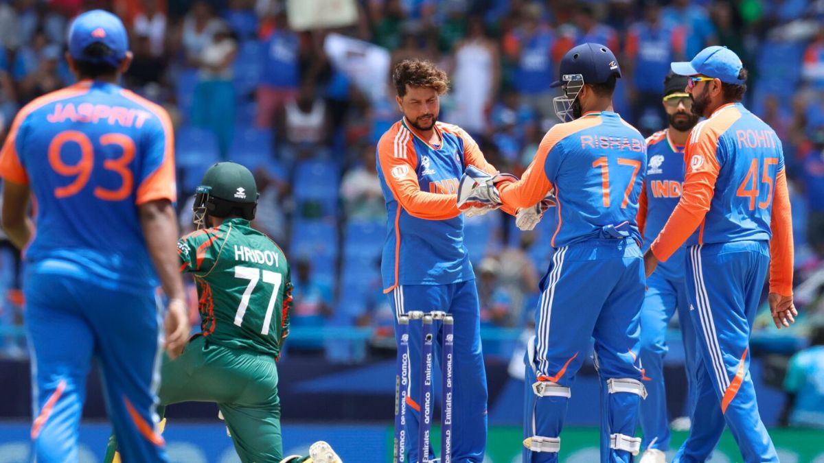 IND vs BAN, t20 worldcup 2024: टी 20 विश्व कप 2024 में दूसरा मैच जीतकर भारत ने किया सेमीफाइनल का टिकट पक्का, बांग्लादेश को 50 रन से चटाई धूल india and bangladesh match
