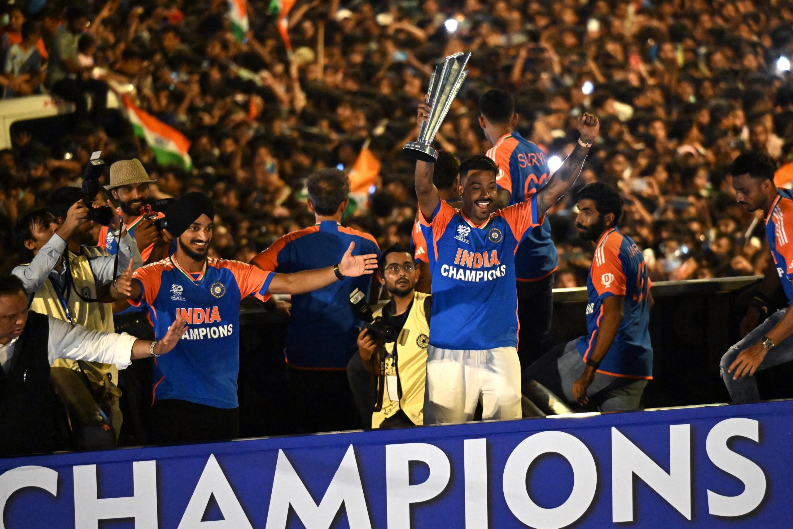 Rohit Sharma, Virat Kohli & Jasprit Bumrah Statements in T20 World Cup 2024 Victory Parade