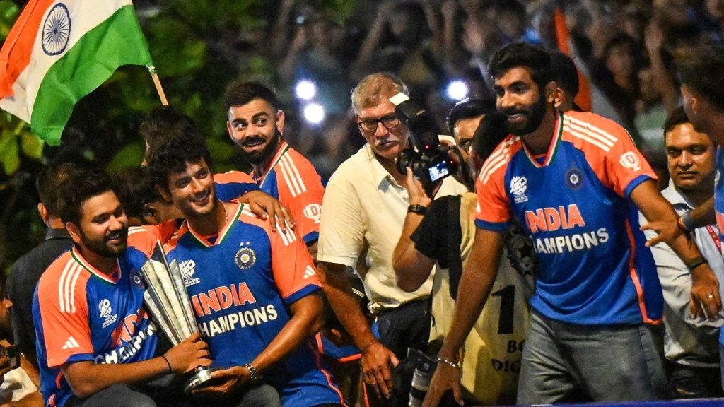 Rohit Sharma, Virat Kohli & Jasprit Bumrah Statements in T20 World Cup 2024 Victory Parade