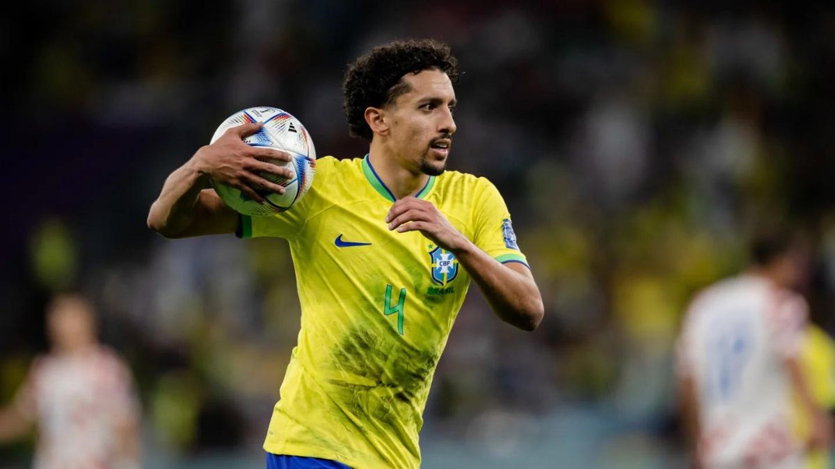 Brazil captain Marquinhos