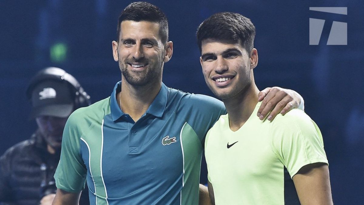 Carlos Alcaraz and djokovich