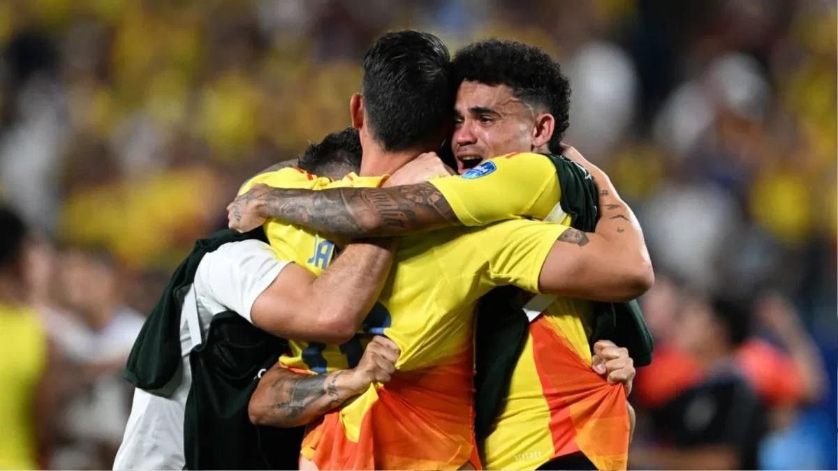 Colombia beat Uruguay