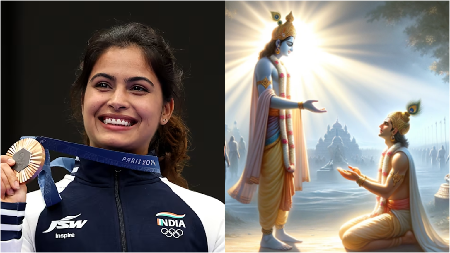 How 'The Bhagavad Gita' helped Manu Bhaker win her excellent maiden Olympic medal in Paris Olympics 2024?