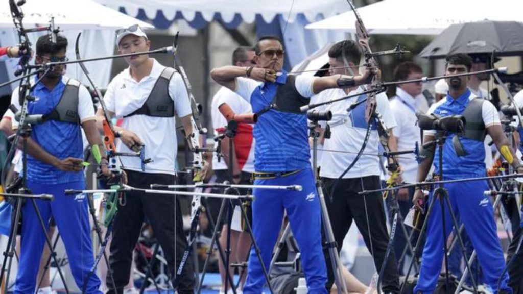 Paris Olympic 2024: तीरंदाजी रैंकिंग राउंड में महिला टीम के बाद भारतीय मेंस आर्चरी टीम भी क्वार्टरफाइनल में पहुंची, जानिए कितनी रही रैंक