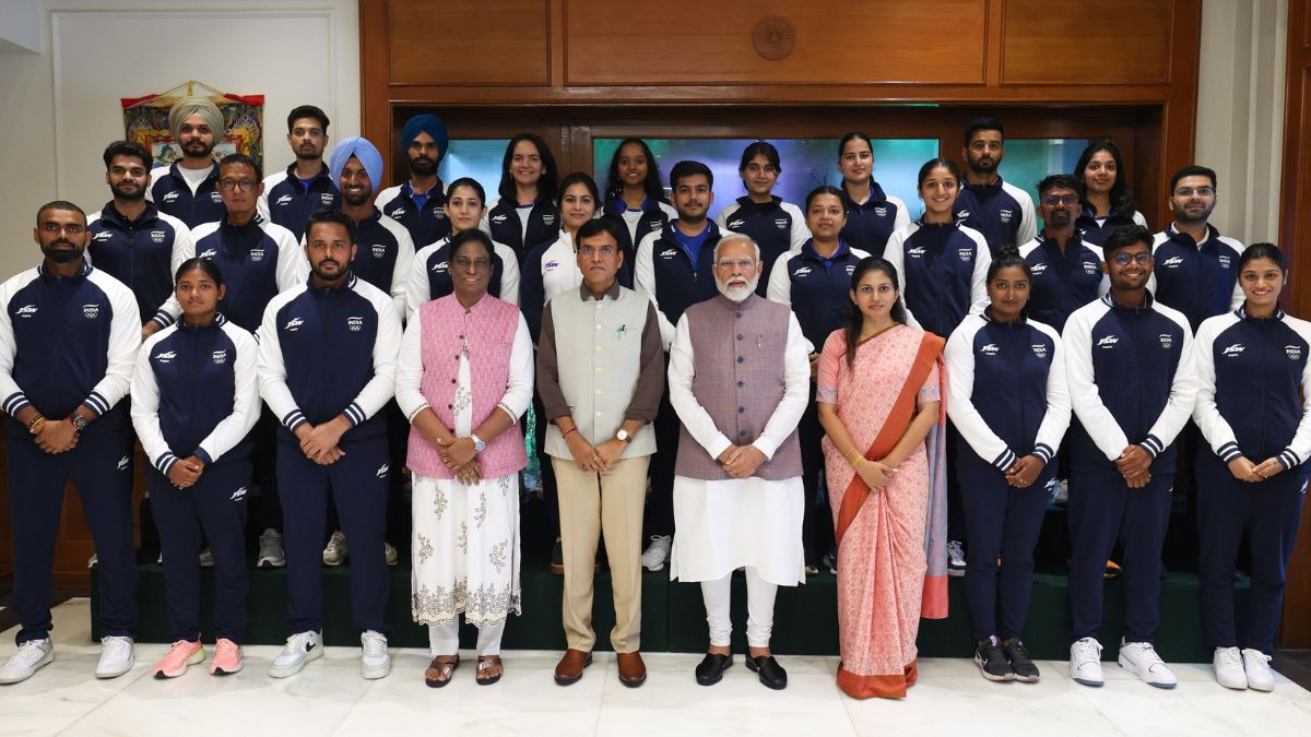 PM Modi met the Indian players