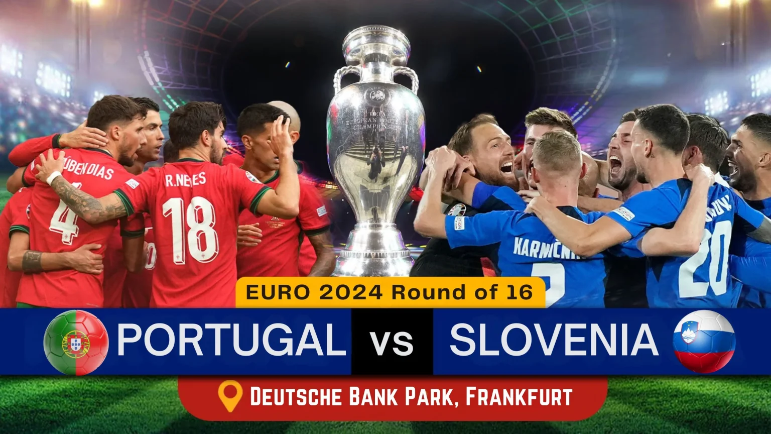 Euro Cup 2024 Cristiano Ronaldo: पुर्तगाल ने यूरो कप के क्वार्टरफाइनल में बनाई जगह, पेनल्टी शूट आउट में स्लोवेनिया को 3-0 से हराया Euro Cup 2024 Cristiano Ronaldo: पुर्तगाल ने यूरो कप के क्वार्टरफाइनल में बनाई जगह, पेनल्टी शूट आउट में स्लोवेनिया को 3-0 से हराया