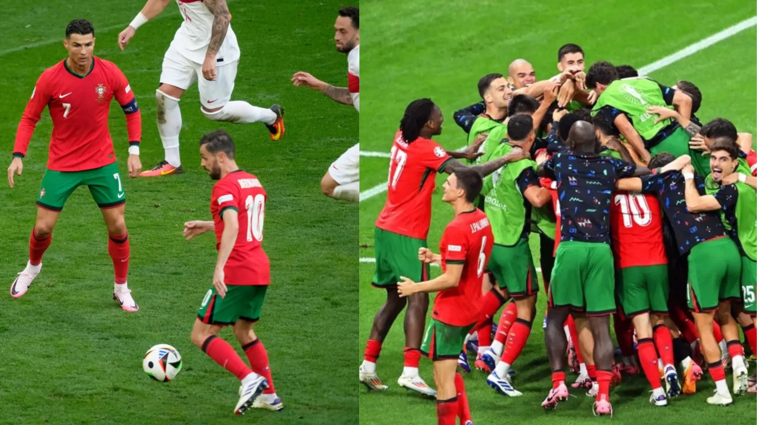 Euro Cup 2024 Cristiano Ronaldo: पुर्तगाल ने यूरो कप के क्वार्टरफाइनल में बनाई जगह, पेनल्टी शूट आउट में स्लोवेनिया को 3-0 से हराया Euro Cup 2024 Cristiano Ronaldo: पुर्तगाल ने यूरो कप के क्वार्टरफाइनल में बनाई जगह, पेनल्टी शूट आउट में स्लोवेनिया को 3-0 से हराया