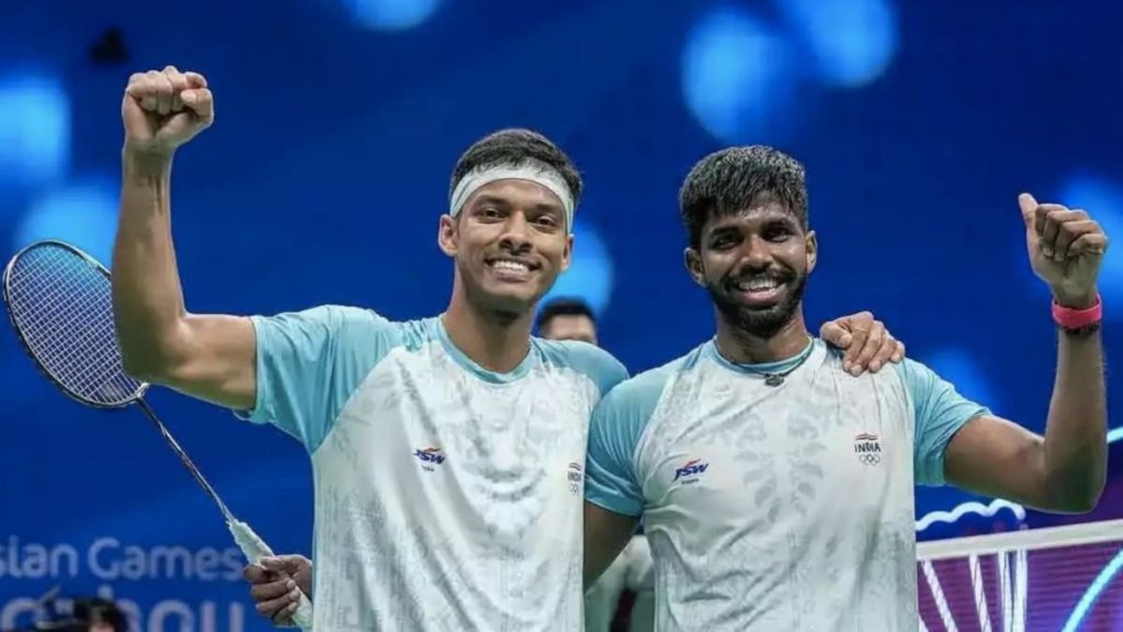 Satwiksairaj Rankireddy and Chirag Shetty