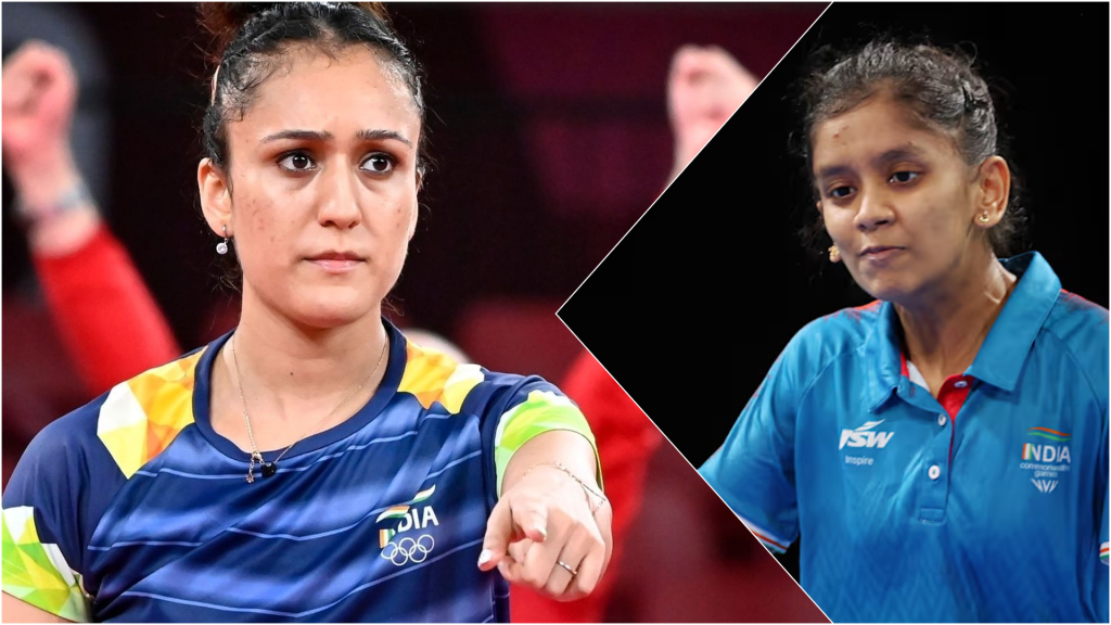 Sreeja Akula and Manika Batra Paris Olympics 2024 Table Tennis