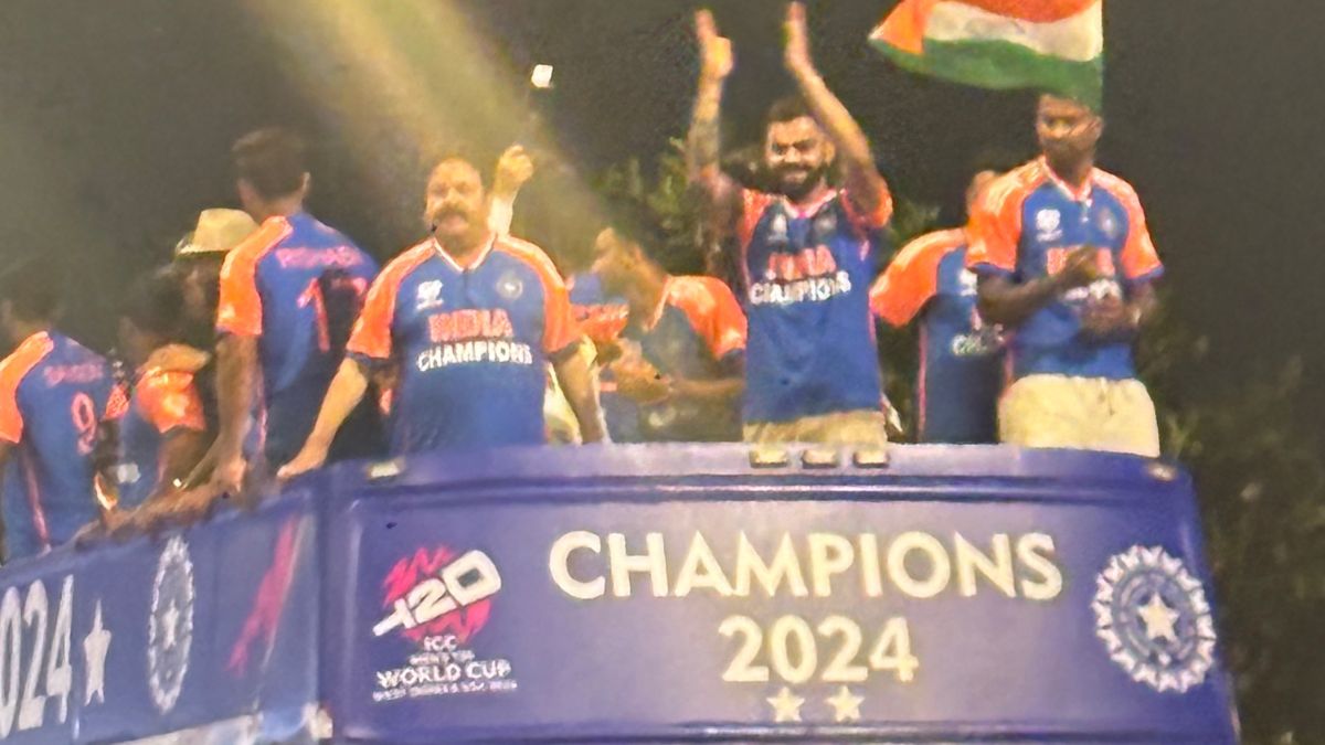Team India Victory Parade