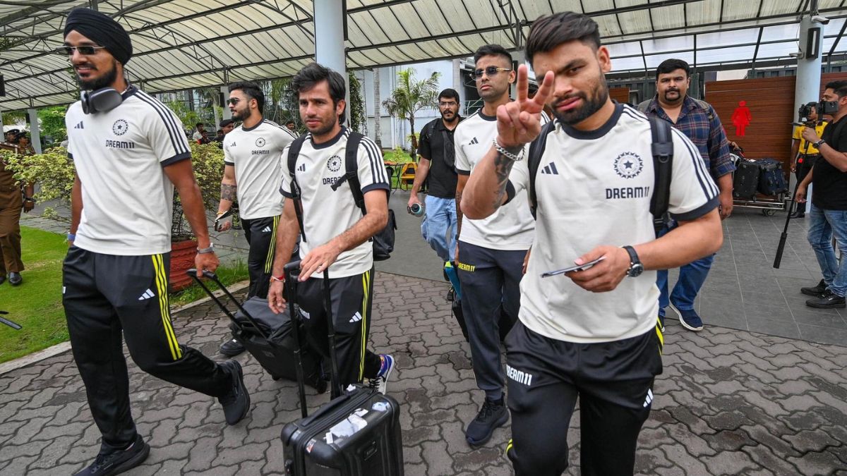 Team India reached Sri Lanka