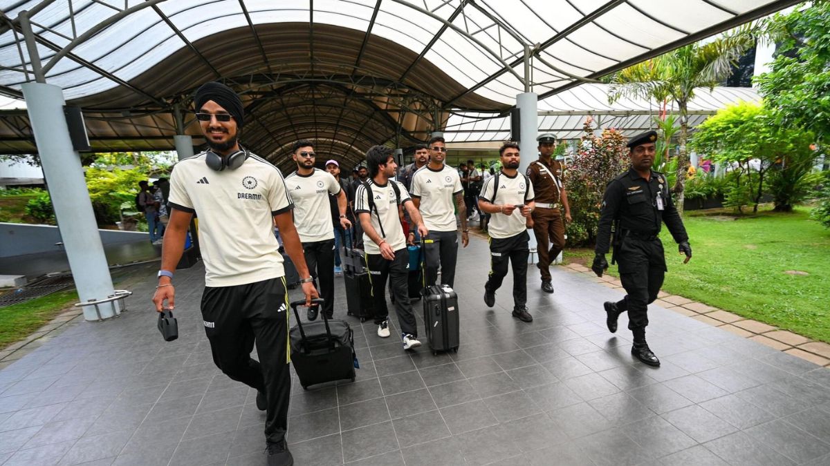 Team India reached Sri Lanka