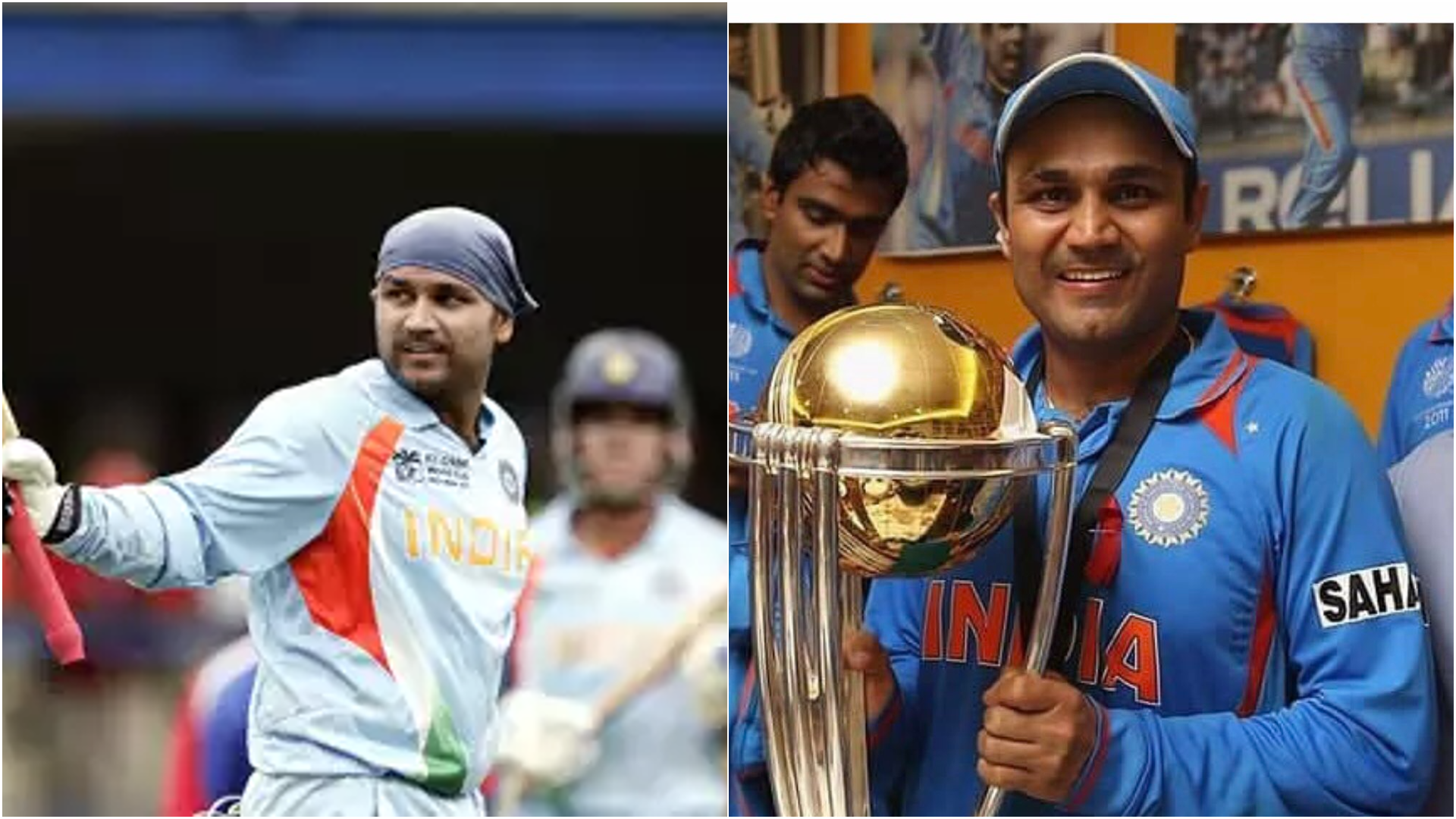 Virender Sehwag (Indian Players Who Won All 3 ICC Trophies)