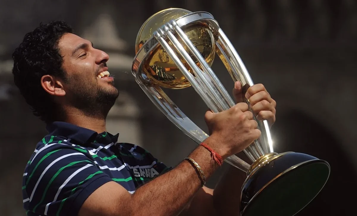 Yuvraj Singh (Indian Players Who Won All 3 ICC Trophies)