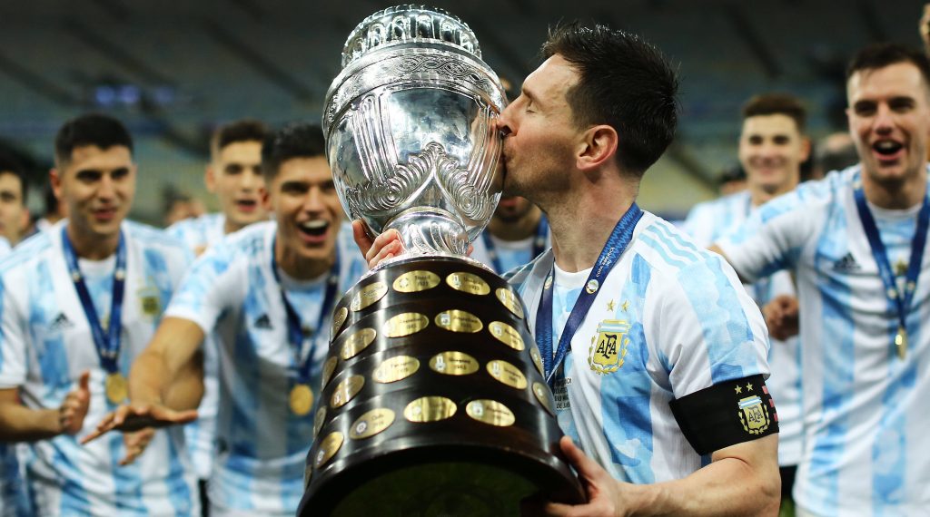 Which team has won the most titles in Copa America?