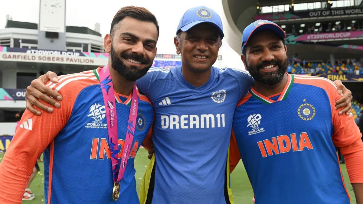 rahul dravid, virat kohli and rohit sharma