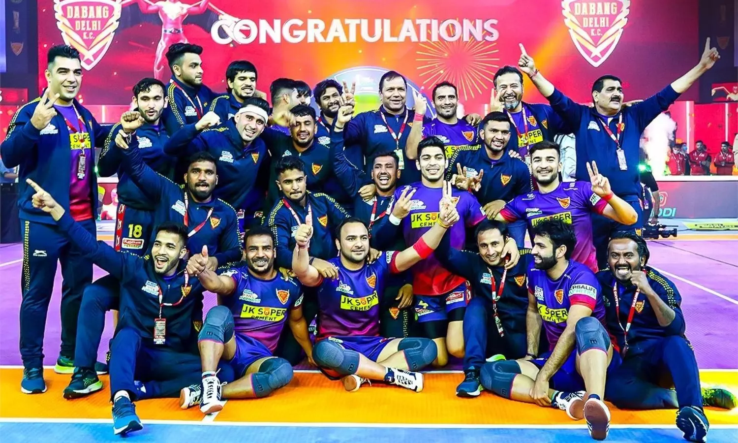 Dabang Delhi KC Team For Pro Kabaddi League 2024