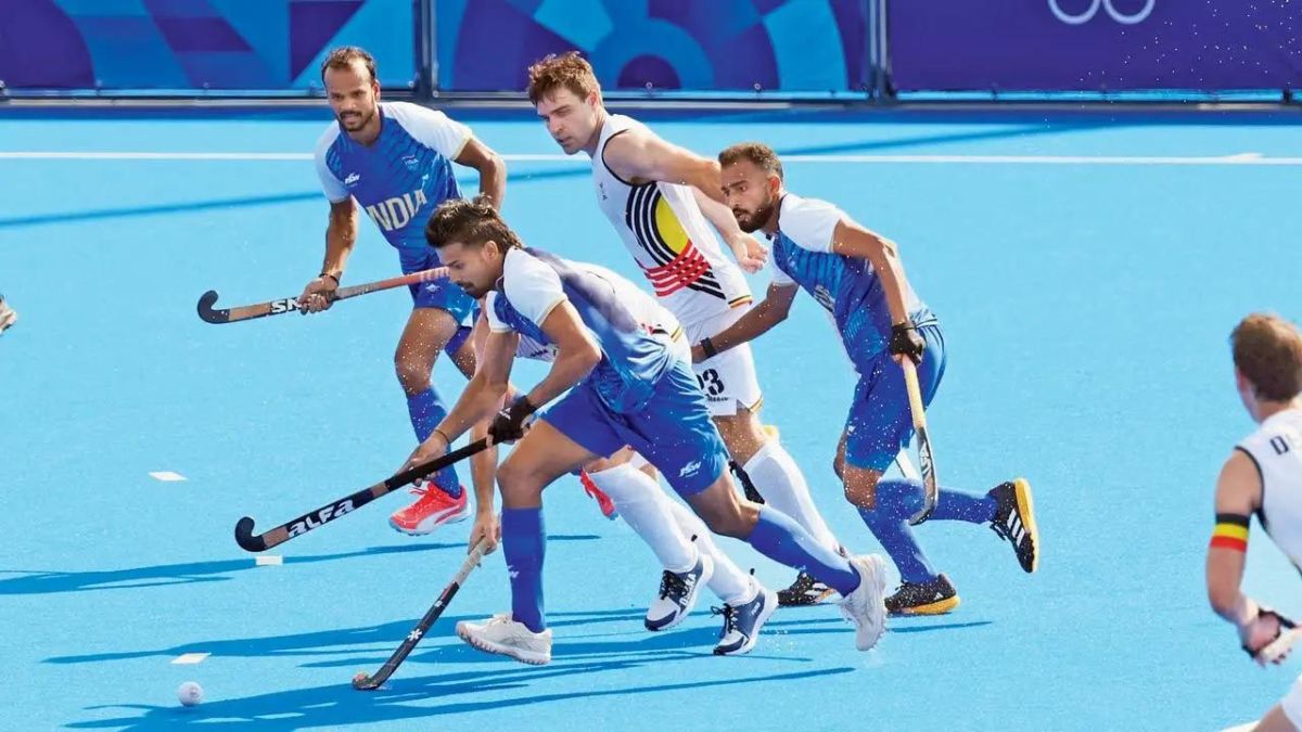 Indian hockey team lost to Belgium