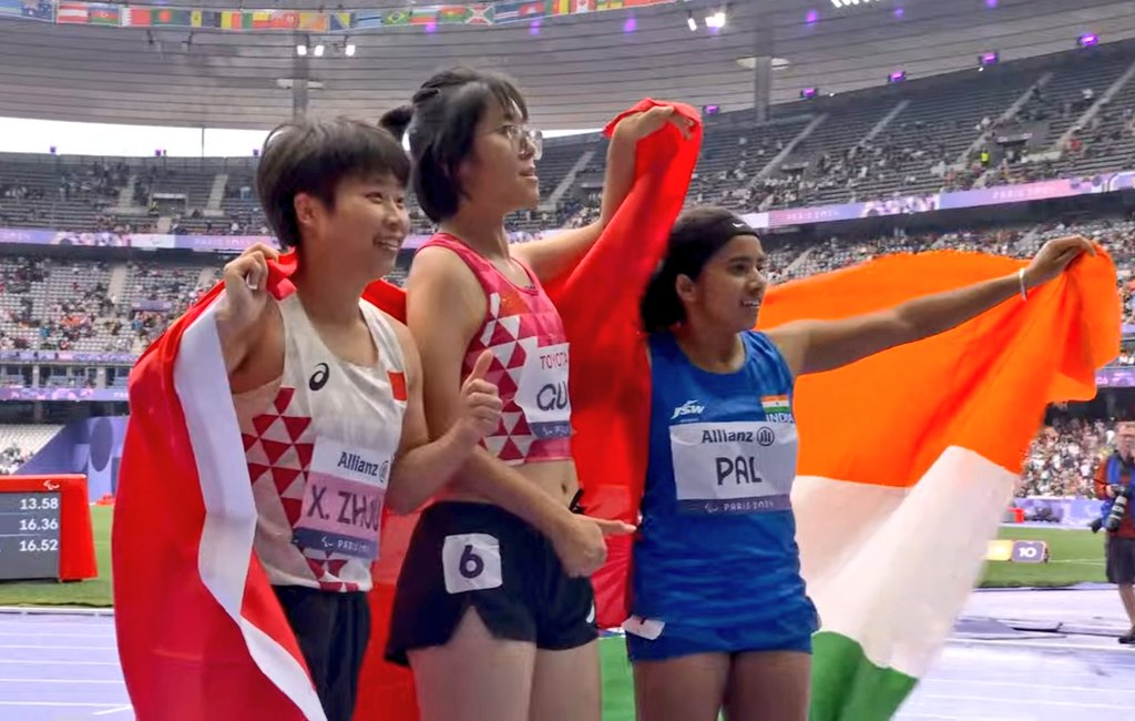 Paris Paralympics 2024: Preeti Pal wins bronze medal in Womens 100m T35 with his career best performance
