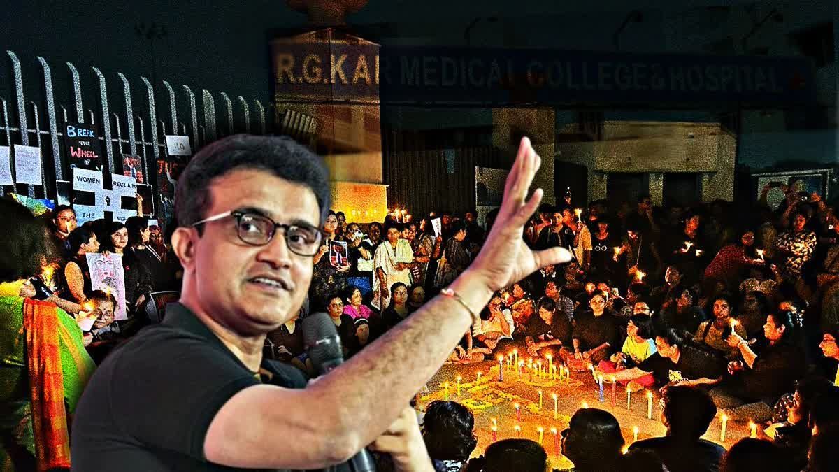 Kolkata Rape Case: परिवार संग कोलकाता रेप केस प्रोटेस्ट में शामिल हुए भारतीय दिग्गज सौरव गांगुली, बेटी सना ने कही दिल छू लेने वाली बात 
