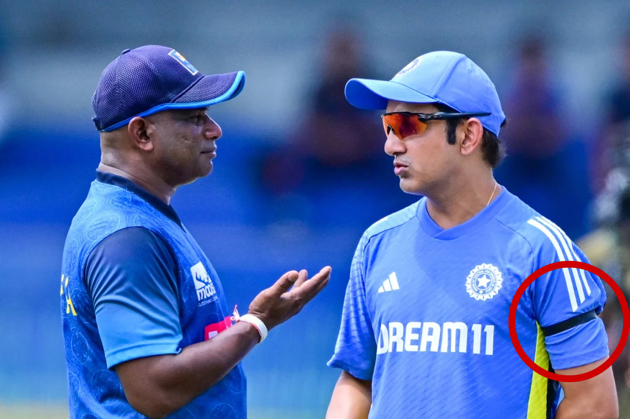 SL vs IND 1st ODI - Why did Team India wear a black armbands in the first ODI against Sri Lanka?