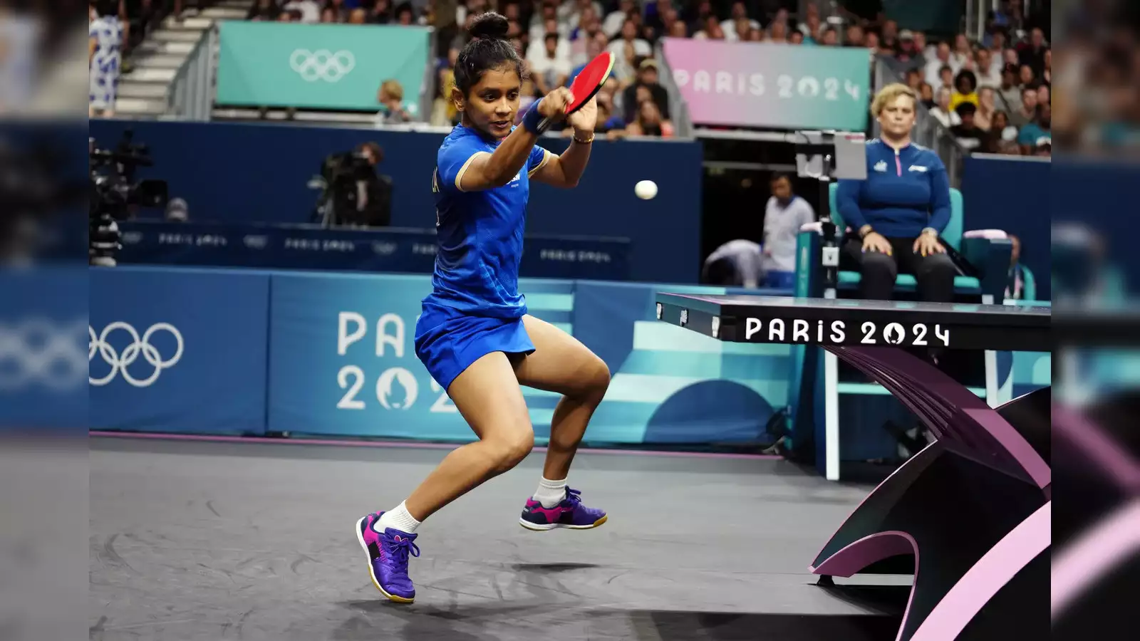 Paris olympics: भारतीय टेबल टेनिस खिलाड़ी श्रीजा ने रचा इतिहास, जियांग झेन को 4-2 से हराकर बनाई क्वार्टरफाइनल में जगह