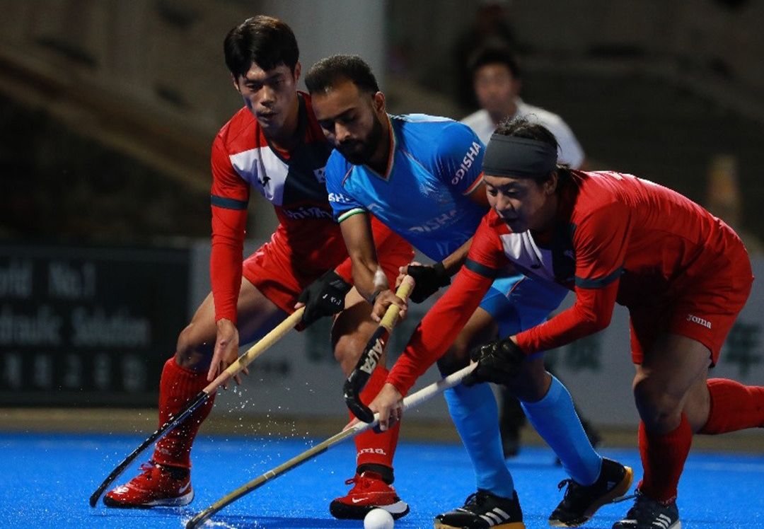 Indian Hockey Team Defeats South Korea Hockey Team in Asian Champions Trophy 2024 Hockey Semi Final