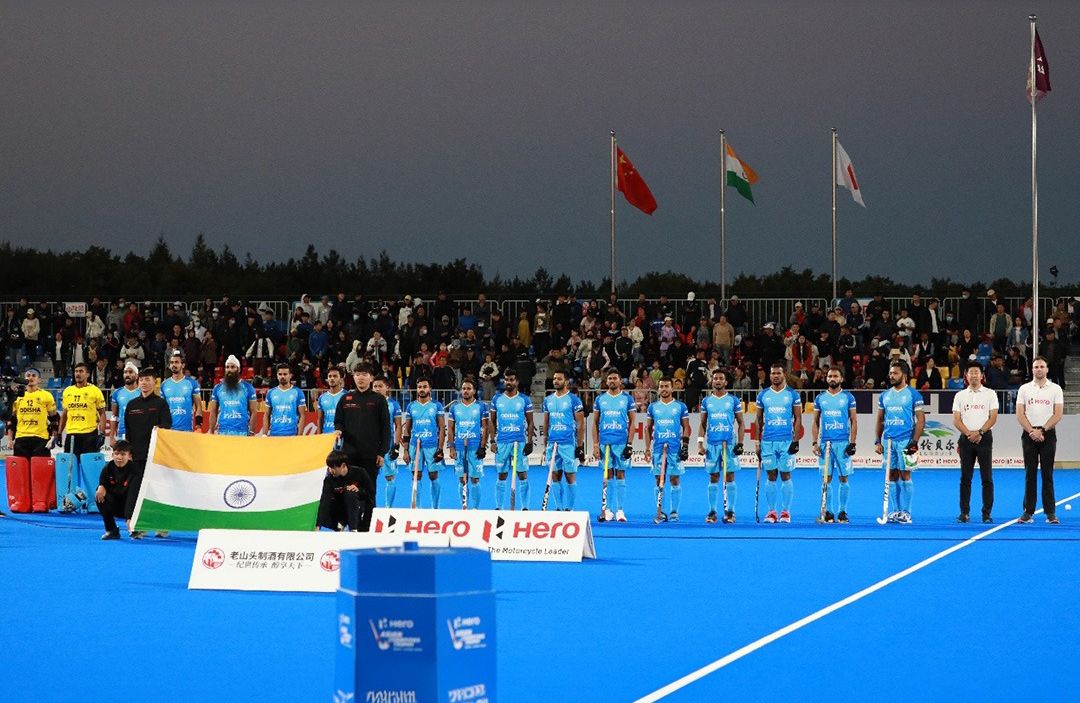 Indian Hockey Team Defeats South Korea Hockey Team in Asian Champions Trophy 2024 Hockey Semi Final