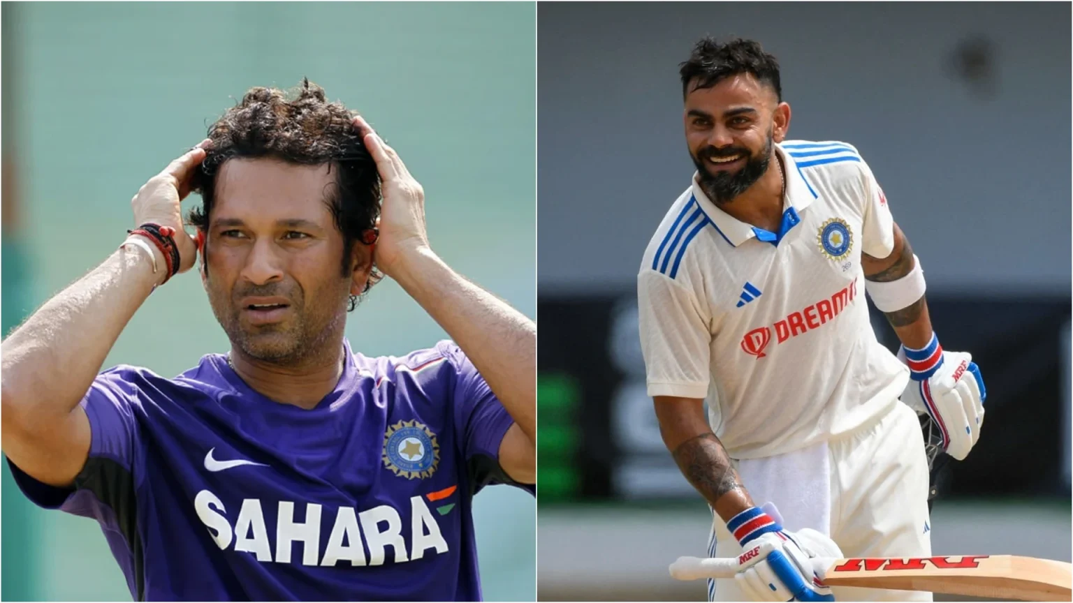 IND vs BAN 2nd Test: मात्र 35 रन बनाते ही सचिन तेंदुलकर का बड़ा रिकॉर्ड तोड़ देंगे विराट कोहली IND vs BAN 2nd Test: Virat Kohli will break Sachin Tendulkar's big record by scoring just 35 runs