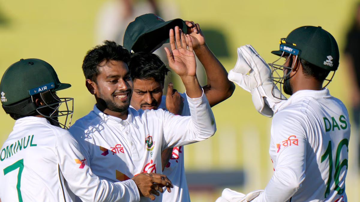 Pakistan and Bangladesh test match