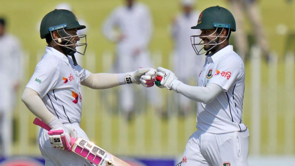 Pakistan and Bangladesh test match