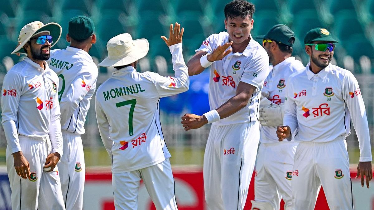 Pakistan and Bangladesh test match