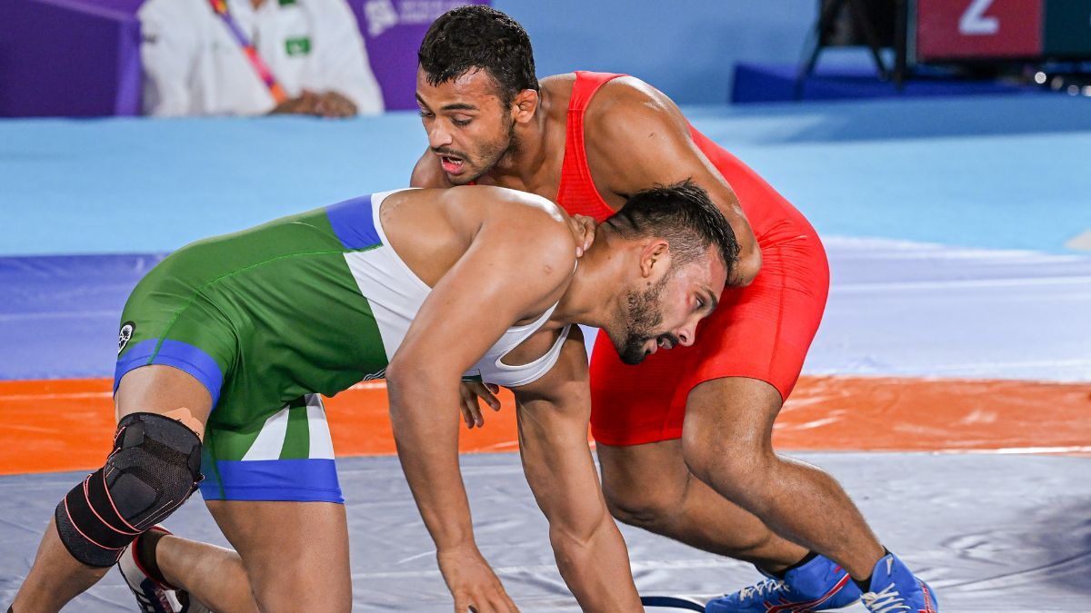 Wrestling game