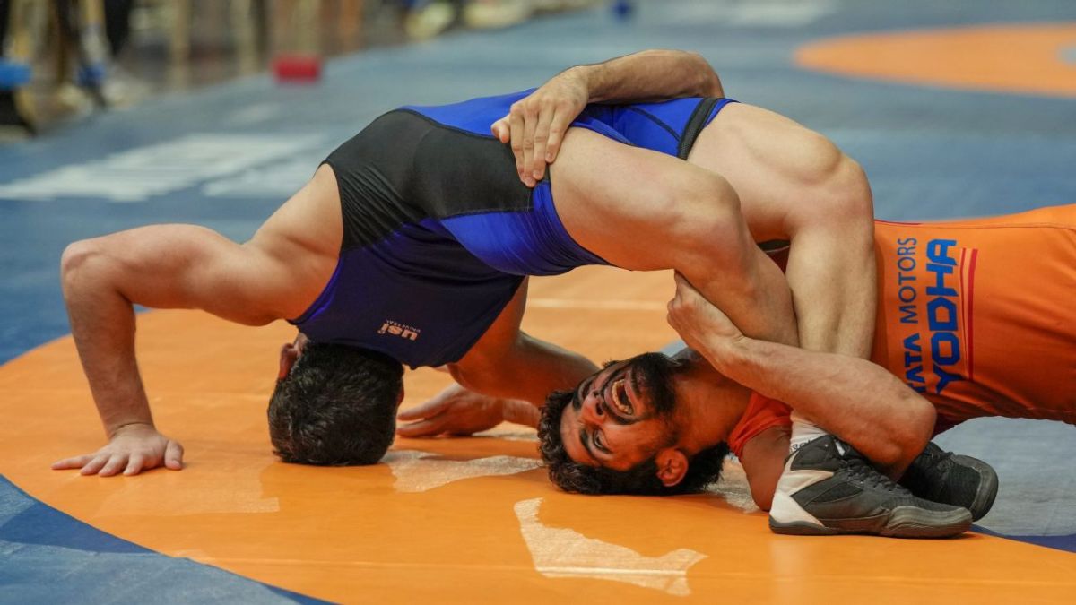 Wrestling game